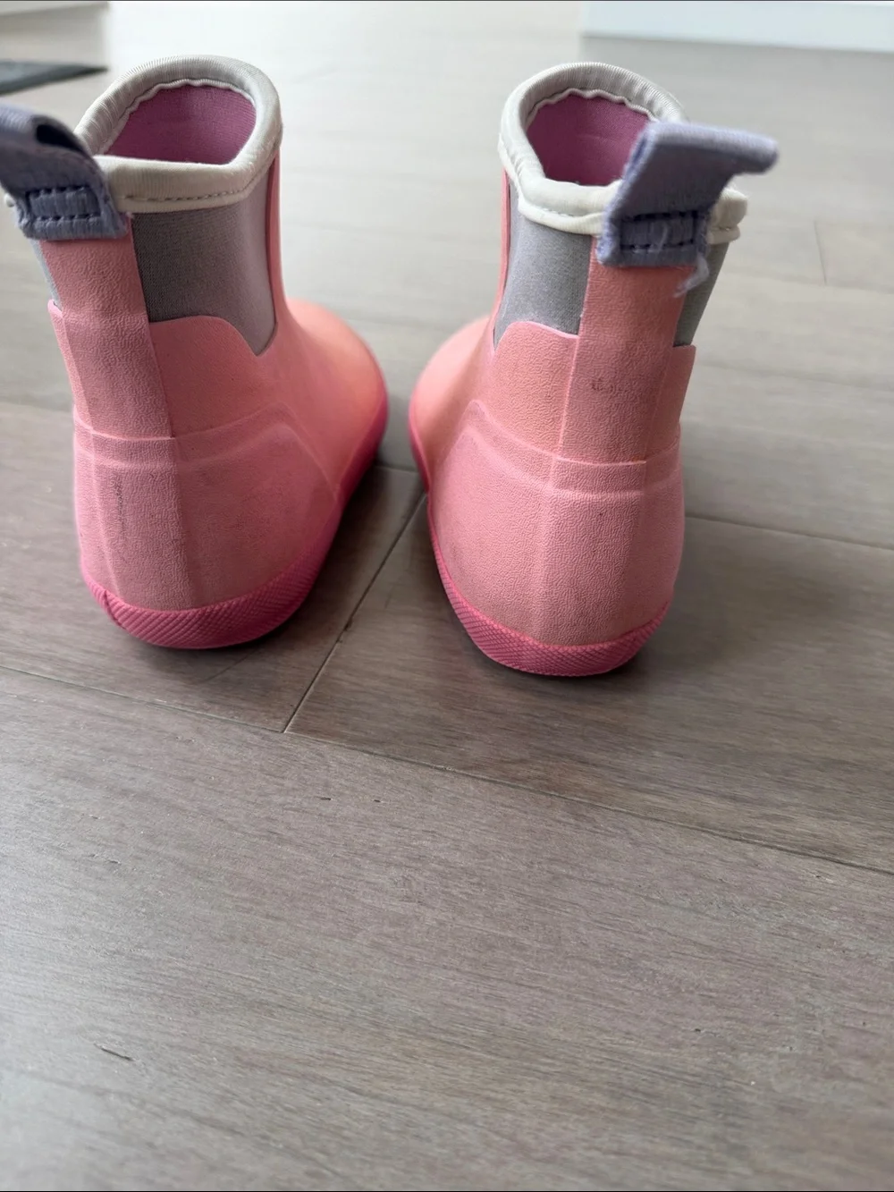 Hunter Kids Pink Waterproof Pull-On Rain Boots size 11